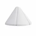 Deck Light, 0.86 W 3000K Integrated LED Textured White Aluminum Mini 43 Lumens