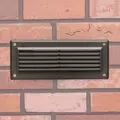 Brick Light, 1.72 W 2700K Integrated LED Textured Architectural Bronze Aluminum Louvered 82 Lumens