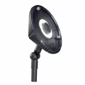 4.3 W 2700K Integrated LED Textured Black Aluminum Adjustable Conical Wall Wash Light | KIC15861BKT27R