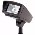 12 W 3000K Integrated LED Textured Architectural Bronze Aluminum 30 Degrees Beam Flood Light | KIC16022AZT30