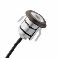1.5 W 3000K Integrated LED Centennial Brass Stainless Steel All-Purpose Mini Recessed Light | KIC16140CBR30