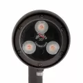 2.5 W 3000K Integrated LED Textured Architectural Bronze Aluminum 35 Degrees Beam Flood Light | KIC16151AZT30