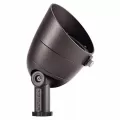 7 W 3000K Integrated LED Textured Architectural Bronze Aluminum 35 Degrees Beam Flood Light | KIC16157AZT30