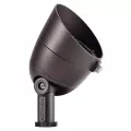 7 W 3000K Integrated LED Textured Architectural Bronze Aluminum 60 Degrees Wide Beam Flood Light | KIC16158AZT30