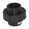 Sch. 40 Gray PVC Union 1-1/2" x 3-3/4" FPT | U-1500-T