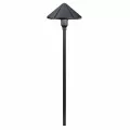 Path Light, 2.3 W Wedge S8 3156K LED Textured Black Aluminum