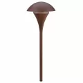 Path Light, 2.3 W Wedge S8 3156K LED Textured Tannery Bronze Aluminum