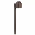 Path Light, 1.5 W Wedge S8 3156K LED Textured Architectural Bronze Aluminum 4" x 21"