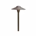 Path Light, 2.3 W Wedge T5 LED/Incandescent Textured Architectural Bronze Aluminum Short Stem