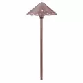 Path Light, 2.3 W Wedge S8 3156K LED Olde Brick Brass