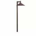 4.3 W 3000K Integrated LED Textured Architectural Bronze Aluminum 302 Lumens Path Light | KIC15800AZT30R