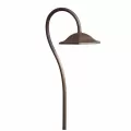 4.3 W 3000K Integrated LED Textured Architectural Bronze Aluminum 24" Wire Path Light | KIC15807AZT30R
