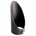 2.75" x 6" Textured Architectural Bronze Aluminum For 12 V Accent VLO Light Large Long Cowl | KIC16068AZT