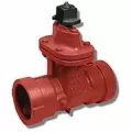 6" Push-On Red Epoxy Coated Cast Iron 200 psi 10RT Series Ring Tite Resilient Wedge Gate Valve | MAT10RT13