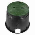 NDS Valve Box, 10" Round Box Irrigation Control Valve Standard | 111BC