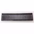 2' Rectangular Black Flat Channel Grate | NDD663