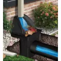 12" x 12" Black Catch Basin Downspout Defender Defender | NDS1200DSG