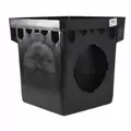 NDS Catch Basin, 12" X 12" Square 2-Outlet Black | 1200