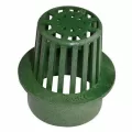 3" Round Green Drain Atrium Grate | NDS70