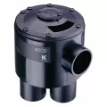 1-1/4" x 1" Slip ABS 25 - 75 psi 4000 Series 6-Outlet No Cam Indexing Valve | KRM4600