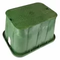 NDS Valve Box, 14" x 19" Rectangular Green Box Irrigation Control Valve Pro-Spec | DBBPS