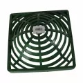 9" Round Green Catch Basin Drain Atrium Grate |  991