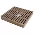 9" x 9" Square Sand Catch Basin Flat Drain Grate | NDS999S