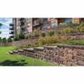 12" x 18" x 8" Antique Pewter Structural Regal Stone Pro Retaining Wall | PAV81801