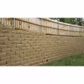12" x 18" x 8" Antique Pewter Structural Regal Stone Pro Retaining Wall | PAV81801