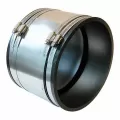 4" x 4.07" Clay x Cast Iron PVC 1002 RC Series Flexible Strong Back Repair Coupling | NHPSBCP040CP