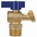 3/4" MIP x Hose Brass Quarter-Turn Boiler Drain | NIBQT74X34