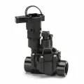 1" FNPT Black Heavy-Duty Plastic 15 - 150 psi DVA Series Automatic In-Line Angle Valve | RBL100DVA