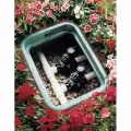1" FNPT Black Heavy-Duty Plastic 15 - 150 psi DVA Series Automatic In-Line Angle Valve | RBL100DVA