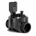 1" Male x Barb Black Glass-Filled Polypropylene 15 - 150 psi HV Series Straight Automatic In-Line Sprinkler Valve | RBL100HVMB