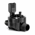 1" Male x Barb Black Glass-Filled Polypropylene 15 - 150 psi HV Series Straight Automatic In-Line Sprinkler Valve | RBL100HVMB