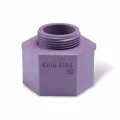 1/2" FNPT x Nozzle Thread Purple Plastic PA8SNP Series with Screen Non-Potable For 1/2" MPT Threaded Risers Shrub Adapter | RBLPA8SNP