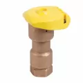 1" NPT Red Brass 5 - 125 psi 5LRC Series 1-Piece Quick Coupling Valve | RBL5LRC