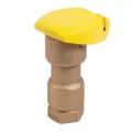 1" BSPT Red Brass 5 - 125 psi 5RC Series 1-Piece Quick Coupling Valve | RBL5RC