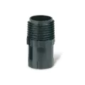 1/2" Nozzle Thread x MNPT Thermoplastic PA80 Series For 1/2" FPT Bubbler or Spray Nozzle Adapter | RBLPA80