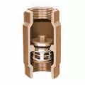 1" FNPT Lead-Free Silicon Bronze Cast 400 psi 2500 SB Series Stemless Spring Check Valve | SIM2513SB