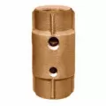 1" FNPT Lead-Free Silicon Bronze Cast 400 psi Double Tap Stemmed Spring Check Valve | SIM581SB