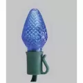 3.6 W 25' 12" Spacing C7 Traditional Cone Commercial Grade Multi-Colored LED Light Strand | SRCC79317RY