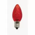 Faceted 0.96 W Screw-In C7 LED Retrofit Multi-Colored Professional Grade LED Lamp | SRCLEDC7MUL