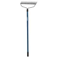 60" Fiberglass Handle 15" Blade with Cushion Grip 14 Tine Bow Rake | STRBR40