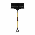 24" ABS and Polycarbonate Blade Premium Fiberglass Handle Snow Pusher | STRPP100