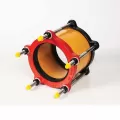 4.7" x 4.7" x 5" IPS Red Ductile Iron Style 501 Series Straight Transition Reducing Coupling | ROM501470X470X5