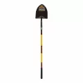 9.5" x 11.5" Blade Premium Fiberglass Handle Round Forward Turned Step Point Shovel | STR49770