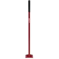 8" x 8" x 3/8" Heavy-Duty Steel Blade Steel Handle Hand Tamper | STR85058