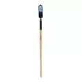 3" Steel Blade 11 ga Precision Lathe Turned American Ash Wood Handle Trenching/Cleanout 35 Degrees Angle Head Shovel | STR89023
