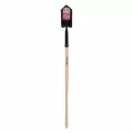 5" Steel Blade 11 ga Precision Lathe Turned American Ash Wood Handle Trenching/Cleanout 35 Degrees Angle Head Shovel | STR89025